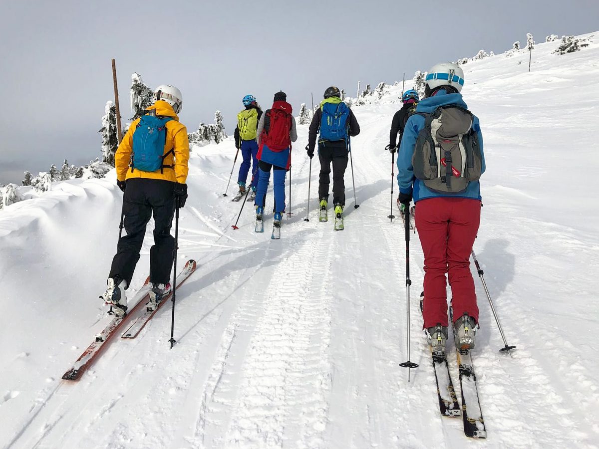 Skialpový kurz v Krkonoších s horským vůdcem UIAGM