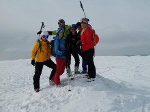 1denní túra v Krkonoších na skialpech nebo sněžnicích