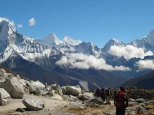 Nepál - Everest horský trek přes tři sedla